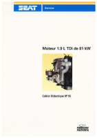 Seat Self Service Program - SSP 055 Moteur 1.9 L TDi de 81 KW 